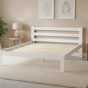 Loft Bed Frame - White at Online8 Furniture Auckland NZ