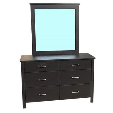 Loft Bedroom Suite - 6 Piece - Black at Online8 Furniture Auckland NZ