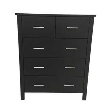 Loft Bedroom Suite - 6 Piece - Black at Online8 Furniture Auckland NZ