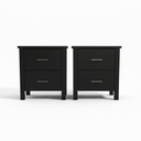 Loft Bedroom Suite - 6 Piece - Black at Online8 Furniture Auckland NZ