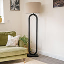 Loop Wooden Floor Lamp at Online8 Furniture Auckland NZ
