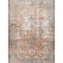 Loren Rug Terracotta/Sky | 152x229 at Online8 Furniture Auckland NZ