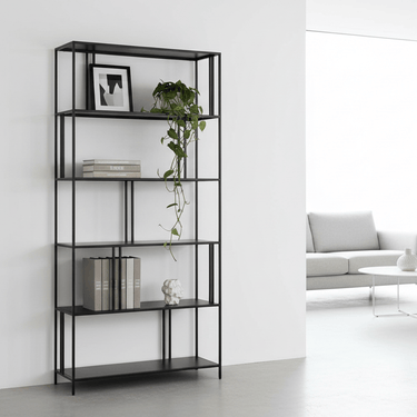 Lorenzo Metal Book Shelf at Online8 Furniture Auckland NZ
