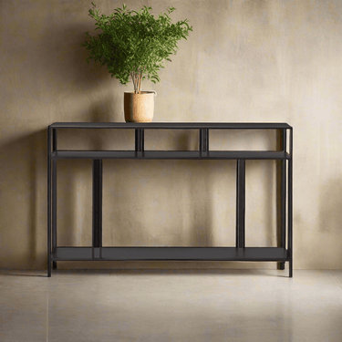 Lorenzo Metal Console Table at Online8 Furniture Auckland NZ