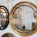 Lorenzo Round Wall Mirror 100cm at Online8 Furniture Auckland NZ