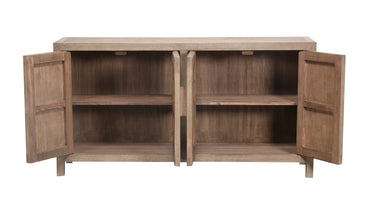 Lotus & Jade 4 Door Buffet - Poplar at Online8 Furniture Auckland NZ