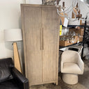 Lotus & Jade Tall 2 Door Cabinet – Poplar at Online8 Furniture Auckland NZ