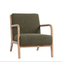 Luca Occasional Chair | Juniper Green & Washed Oak at Online8 Furniture Auckland NZ