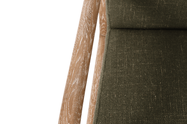 Luca Occasional Chair | Juniper Green & Washed Oak at Online8 Furniture Auckland NZ