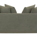 Lucca 3 Seater Slip Cover Sofa - Olive at Online8 Furniture Auckland NZ