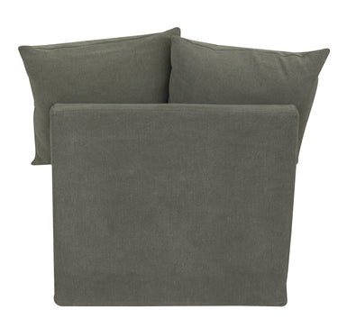 Lucca Modular Slip Cover Lounge Suite - Olive at Online8 Furniture Auckland NZ