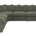 Lucca Modular Slip Cover Lounge Suite - Olive at Online8 Furniture Auckland NZ