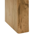 Lucia Acacia & Marble Side Table - Oak Finish at Online8 Furniture Auckland NZ