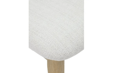 Luna Linen & Washed Ash Dining Chair at Online8 Furniture Auckland NZ