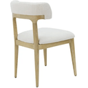 Luna Linen & Washed Ash Dining Chair at Online8 Furniture Auckland NZ