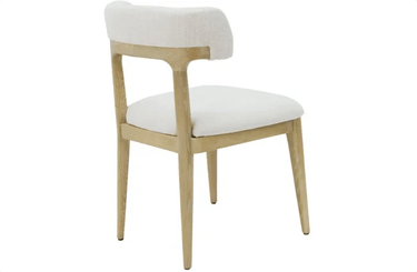 Luna Linen & Washed Ash Dining Chair at Online8 Furniture Auckland NZ