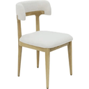 Luna Linen & Washed Ash Dining Chair at Online8 Furniture Auckland NZ