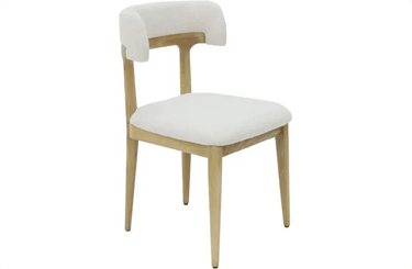 Luna Linen & Washed Ash Dining Chair at Online8 Furniture Auckland NZ