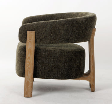 Luna Occasional Chair - Olive at Online8 Furniture Auckland NZ