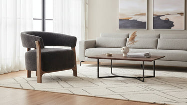 Luna Occasional Chair - Steel at Online8 Furniture Auckland NZ