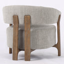 Luna Occasional Chair - Taupe detail at Online8 Furniture Auckland NZ