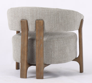Luna Occasional Chair - Taupe detail at Online8 Furniture Auckland NZ