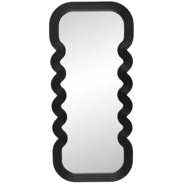 Luna Wave Wall & Floor Mirror at Online8 Furniture Auckland NZ