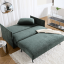 Luoma Sofa Bed with a 41cm seat height and 73cm overall height in Phobos mocha