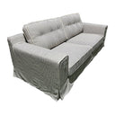 Lusso Slip Cover Sofa - Black Stripe at Online8 Furniture Auckland NZ