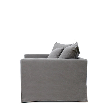 Luxe 1 Seater Slip Cover Only - Grey at Online8 Furniture Auckland NZ