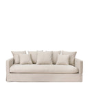 Luxe 3 Seater Slip Cover Only - Sand at Online8 Furniture Auckland NZ