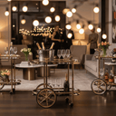 Luxembourg Bar Cart | Drinks Trolley at Online8 Furniture Auckland NZ