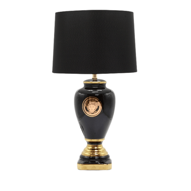 Luxury Table Lamp - Medusa Black at Online8 Furniture Auckland NZ