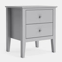 Mabel 2 Drawer Bedside Table at Online8 Furniture Auckland NZ