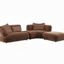 Maddox Sectional Sofa with Ottoman at Online8 Furniture Auckland NZ