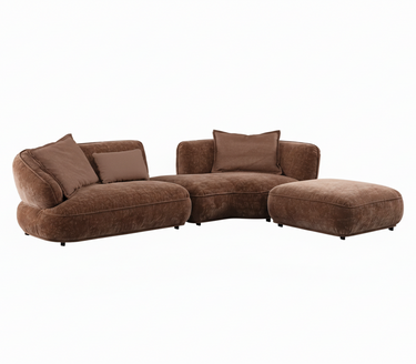 Maddox Sectional Sofa with Ottoman at Online8 Furniture Auckland NZ