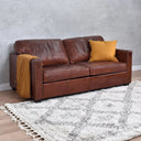 Madison Vintage Leather 2 Seater Sofa - Vintage Cigar at Online8 Furniture Auckland NZ