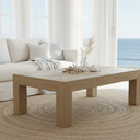 Maison Reclaimed Elm Parquet Top Coffee Table at Online8 Furniture Auckland NZ