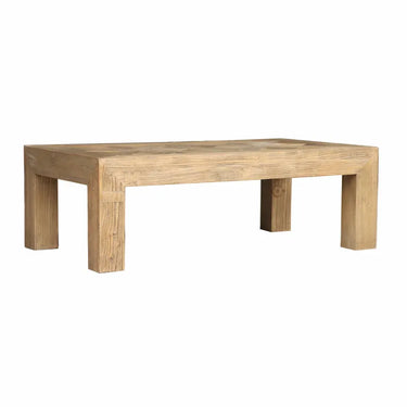Maison Reclaimed Elm Parquet Top Coffee Table at Online8 Furniture Auckland NZ