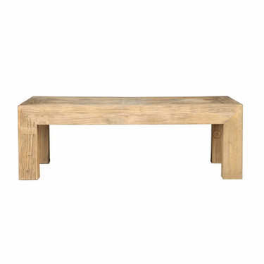 Maison Reclaimed Elm Parquet Top Coffee Table at Online8 Furniture Auckland NZ