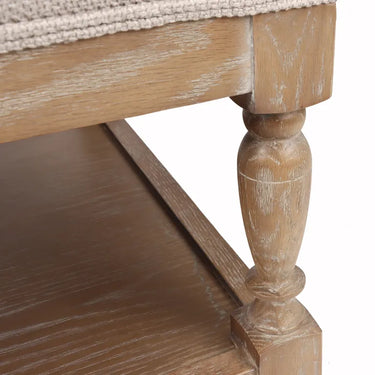 Maison Tufted Upholstered Bench at Online8 Furniture Auckland NZ