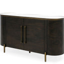 Malibu Curved Sideboard 4 Door at Online8 Furniture Auckland NZ