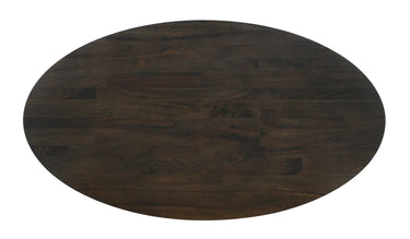 Malibu Dining Table Oval with Cone Base at Online8 Furniture Auckland NZ
