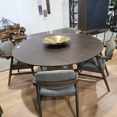 Malibu Round Dining Table with Cone Base at Online8 Furniture Auckland NZ