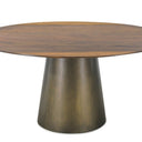 Malibu Round Dining Table with Cone Base at Online8 Furniture Auckland NZ