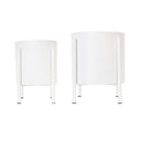 Malik Planters on Stands Set/2 - White at Online8 Furniture Auckland NZ