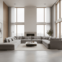 Malta Slipcover Modular Sofa - Crnr+2+1+Crnr+2 Ottomans - Grey at Online8 Furniture Auckland NZ