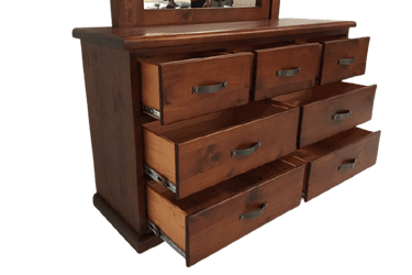 Mammoth Lowboy | 7 Drawer Dresser at Online8 Furniture Auckland NZ
