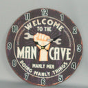 Man Cave Clock - 34Cm at Online8 Furniture Auckland NZ