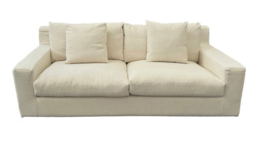 Manhattan 3 Seater Sofa - Oatmeal at Online8 Furniture Auckland NZ